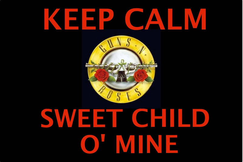 Inglês com Música –  Sweet Child O’ Mine G&R