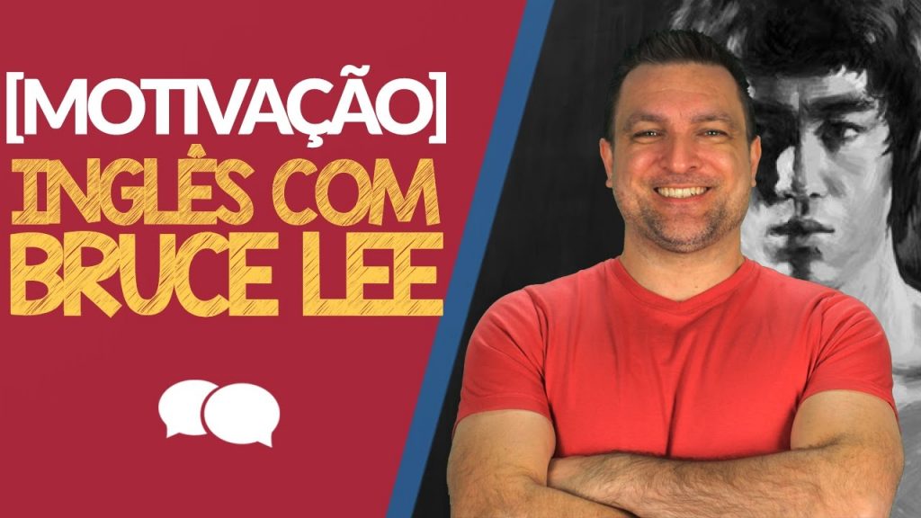 Frase motivacional em inglês do Bruce Lee Inglês Winner